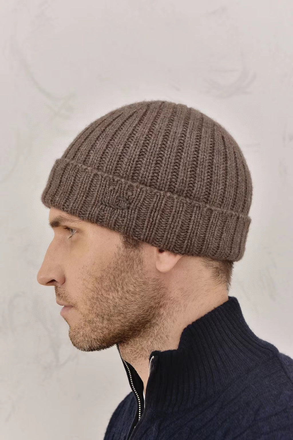 Loro Piana Cashmere Knit Hat Scarf Set #6664