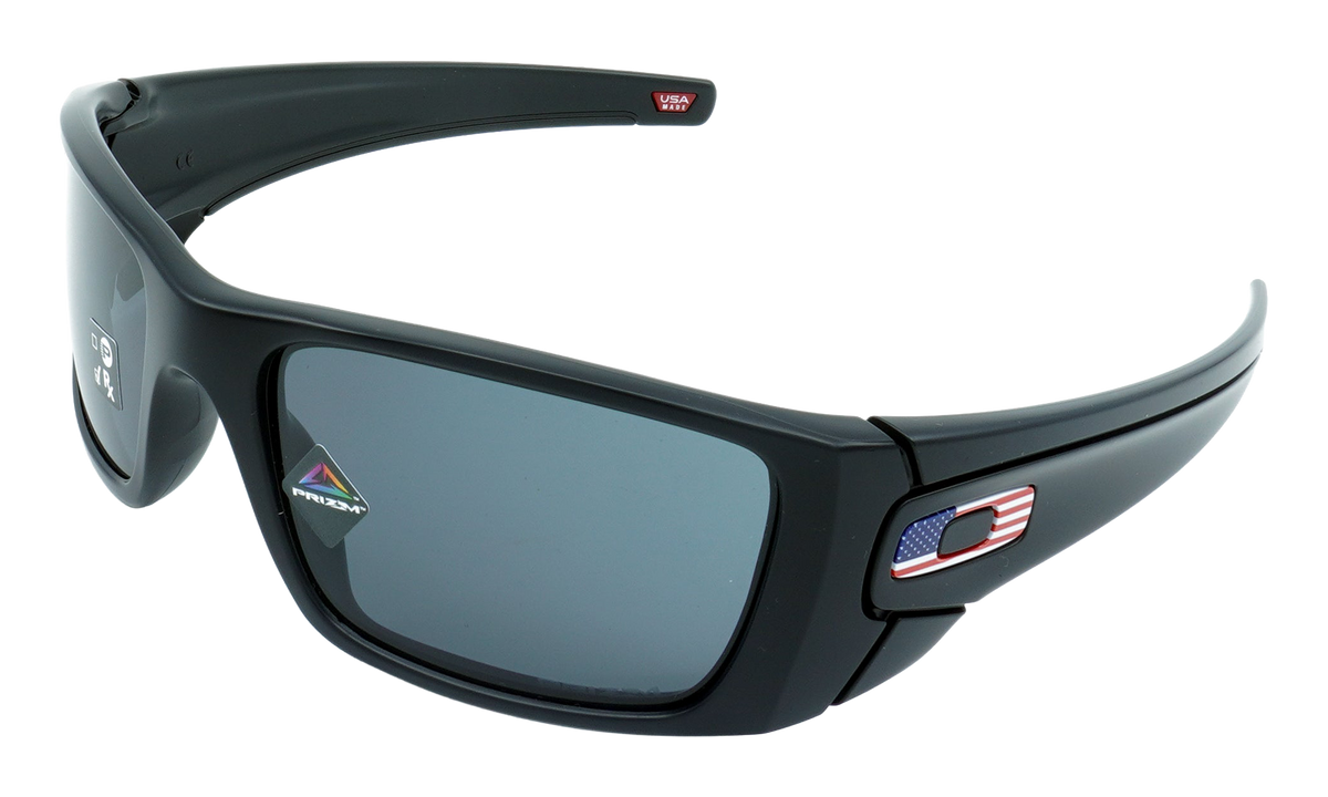 Fuel Cell Sunglasses Matte Black / PRIZM Grey OO9096 L5