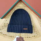 Loro Piana Fall And Winter Knitted Wool Keep Warm Cold Hat #74267
