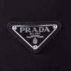 Prada Men's Black Re-Nylon Recycled Nylon Fisherman's Hat Cap #97754