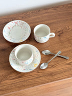 Maison Cabinet de Curiosités Porcelain Coffee Cup & Saucer Set