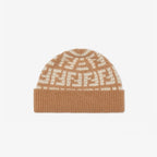Fendi Knitted Cashmere Scarf Hat #96644