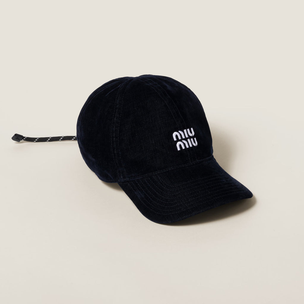 MiuMiu Men's And Women's Fall/winter Fashion Casual Solid Color Letter Embroidered Velvet Texture Baseball Cap Duckbill Hat Hat  Accessories #79538