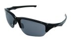 Flak Beta Sunglasses Polished Black / Black Iridium OO9363 02
