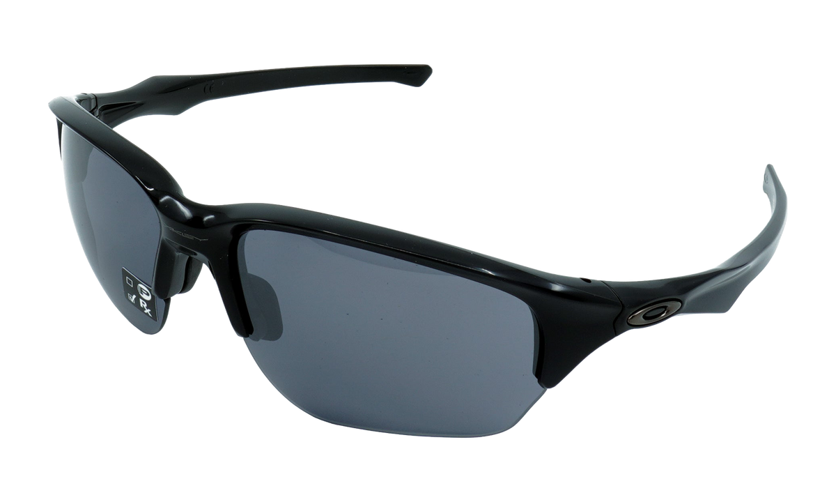 Flak Beta Sunglasses Polished Black / Black Iridium OO9363 02