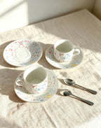 Maison Cabinet de Curiosités Porcelain Coffee Cup & Saucer Set
