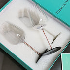 Crystal Wine Glasses Set of 2