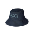 Gucci Women's Solid Color Monogrammed Cowboy Fisherman's Hat Cap #76444