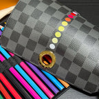Damier Graphite Travel Colouring Set