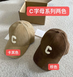 Celine Genderless Triomphe Baseball Cap In Cotton Hat #97148