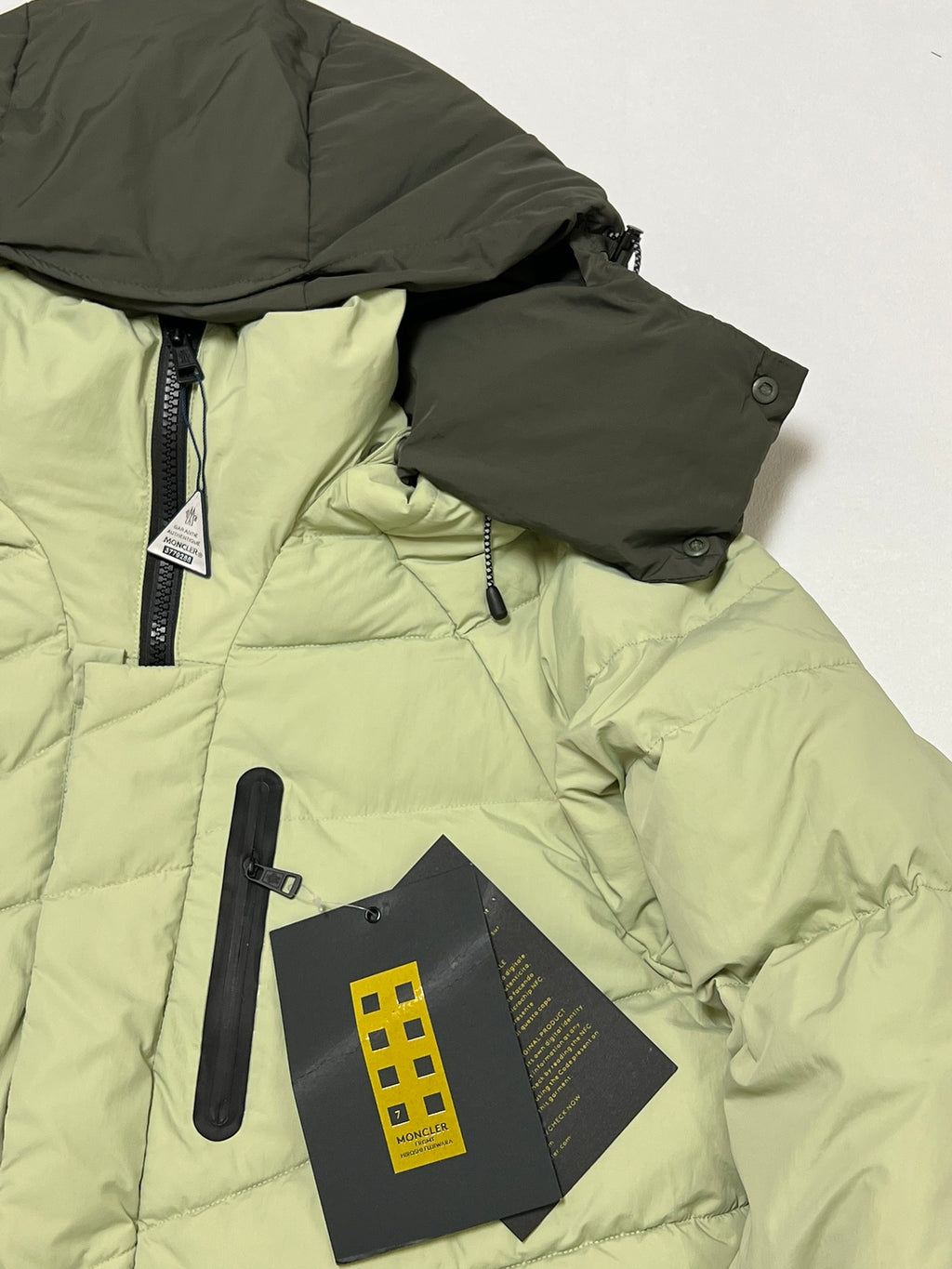 Moncler X Pharrell Williams Men And Women With The Same Models Of Autumn And Winter Solid Color Removable Hat Waterproof Nylon Stitching Long Sleeved Puffer Down Jacket #74576