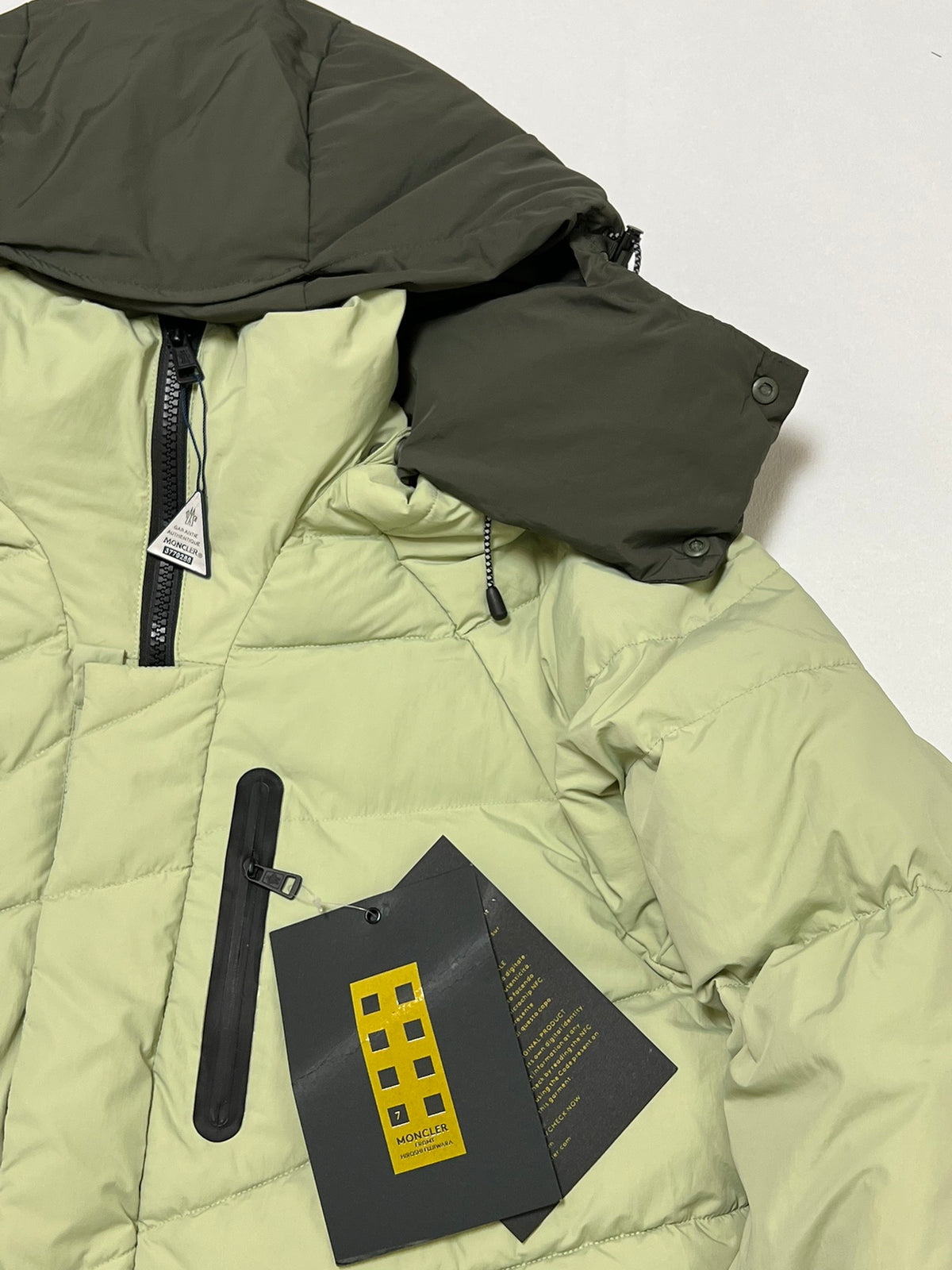 Moncler X Pharrell Williams Men And Women With The Same Models Of Autumn And Winter Solid Color Removable Hat Waterproof Nylon Stitching Long Sleeved Puffer Down Jacket #74576