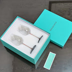 Crystal Wine Glasses Set of 2