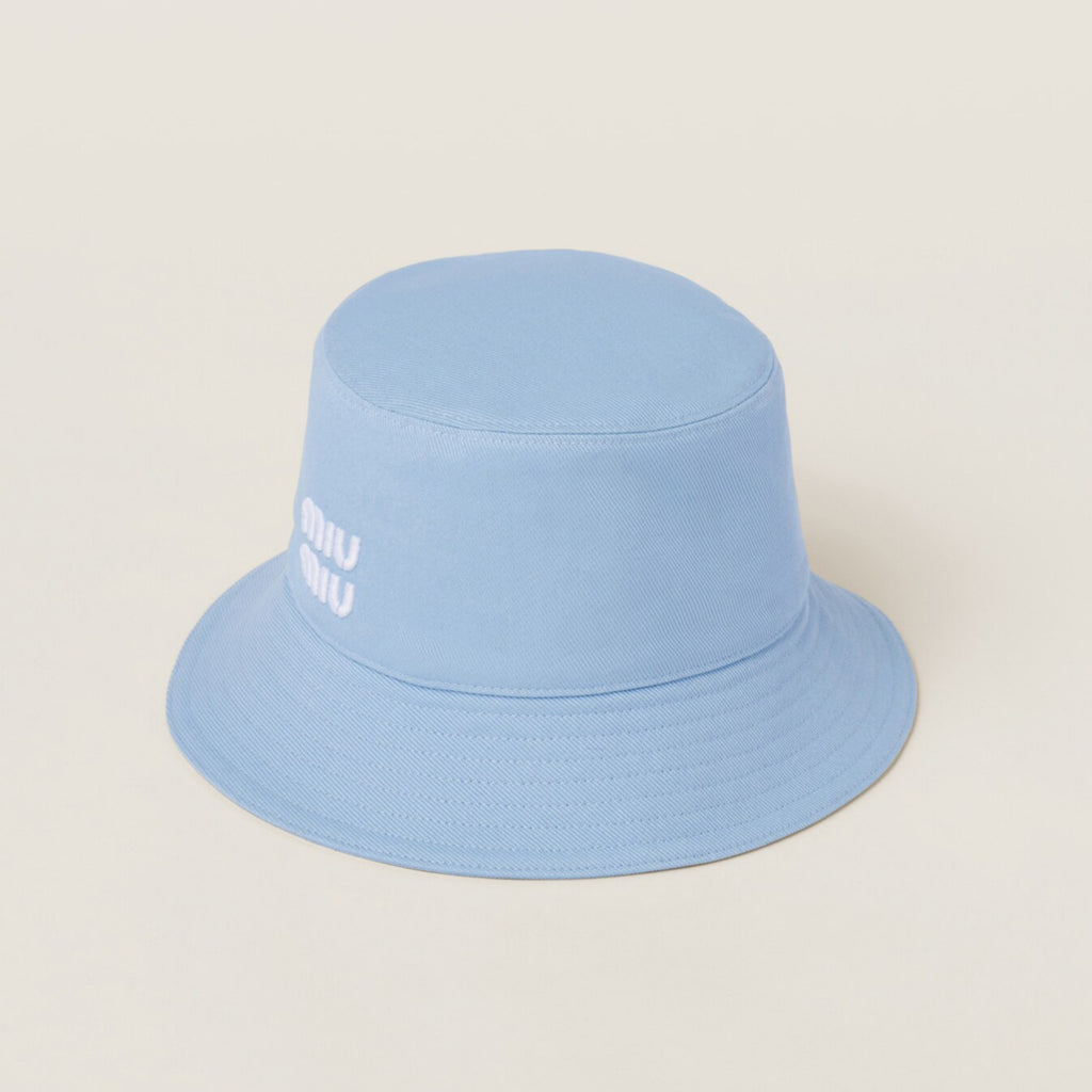 MiuMiu Men's and Women's Solid Color Embroidered Letter Printed Fisherman's Hat Cap #72347