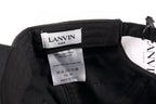 Lanvin Green Graffiti Denim Duck Hat Cap #96561