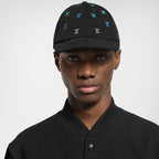 Louis Vuitton LV Blason Shading Denim Men's and Women's Colorful Embroidered Logo Printed Solid Color Cotton Baseball Cap Hat #77451
