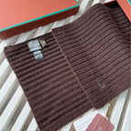 Loro Piana Cashmere Knit Hat Scarf Set #6664