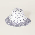 MiuMiu Women's Logo Printed Cotton Hat Solid Color Fisherman's Hat Cap #77629