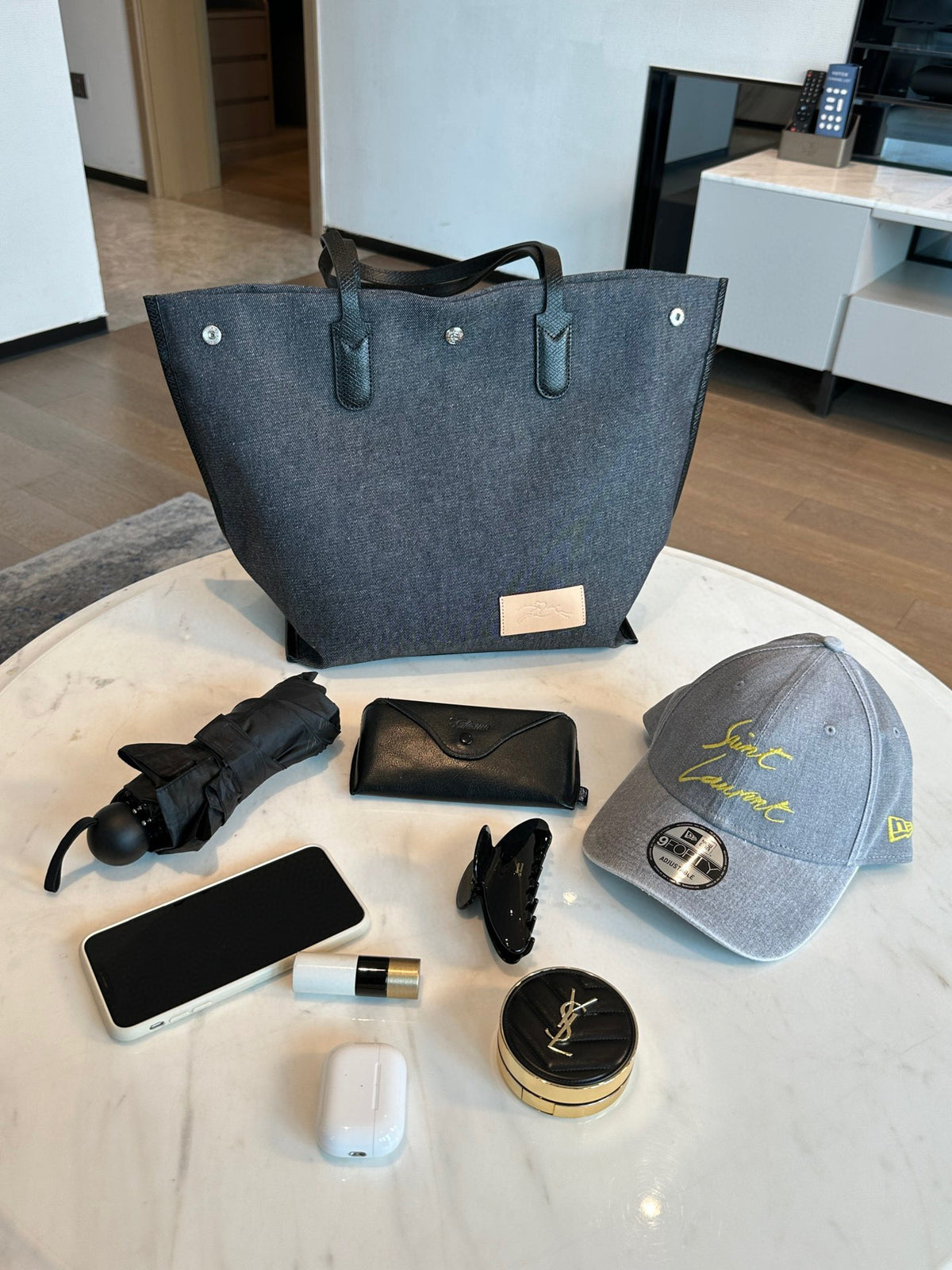 Saint Laurent Cowboy Duck Hat Cap #96681