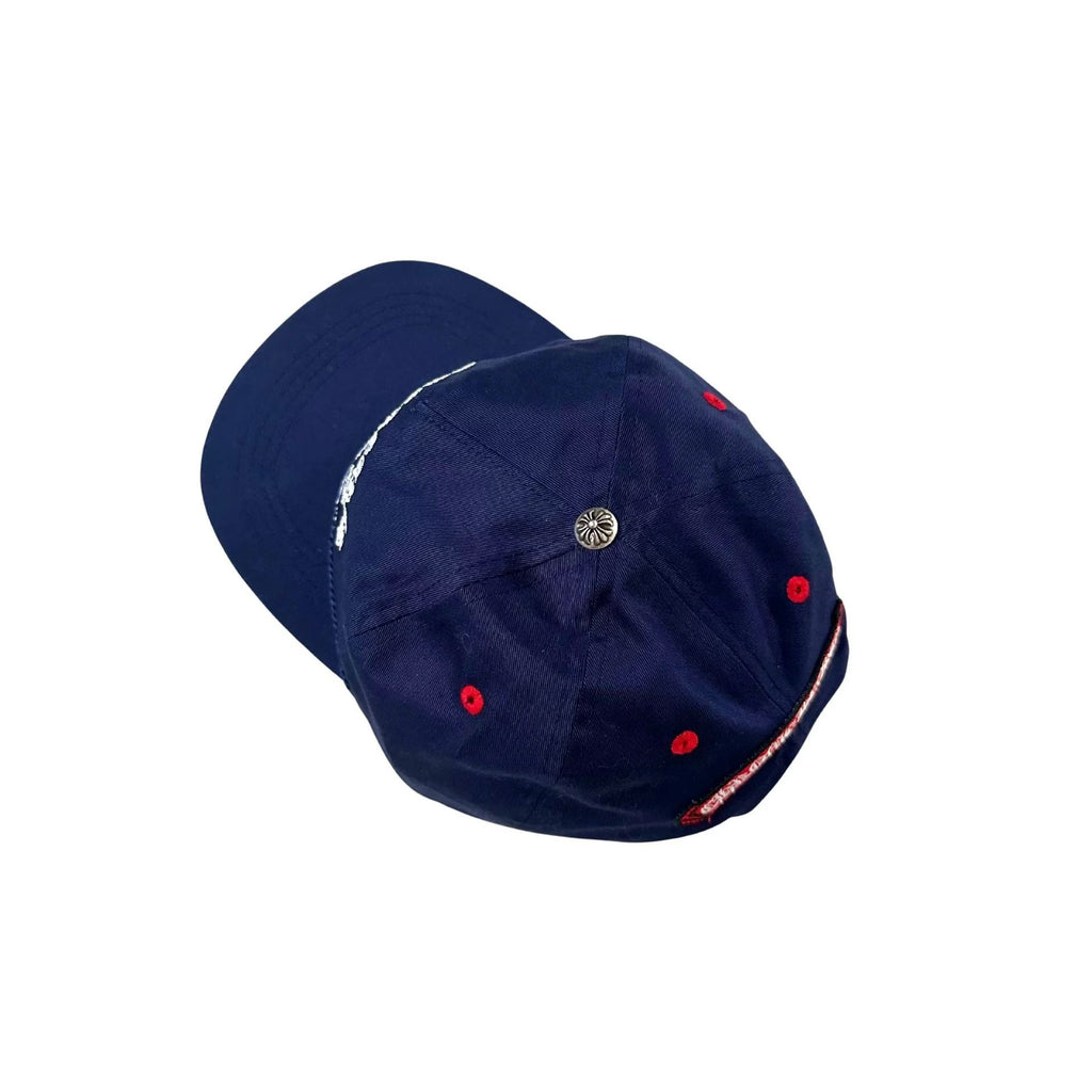 Chrome Hearts Men's And Women's Spring/Fall Fashion Casual Solid Color Cross Embroidery Adjustable Baseball Cap Duckbill Hat Hat Accessories #78688