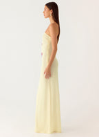Amelle Maxi Dress - Purple Floral
