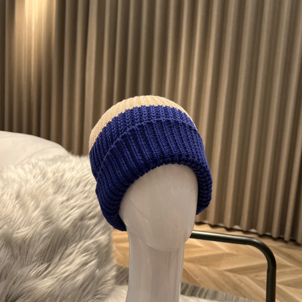 Gucci Multicolor Wool Cotton Hat #6695