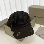 Balenciaga  Gamer Cap In Black Hat Accessories #3626