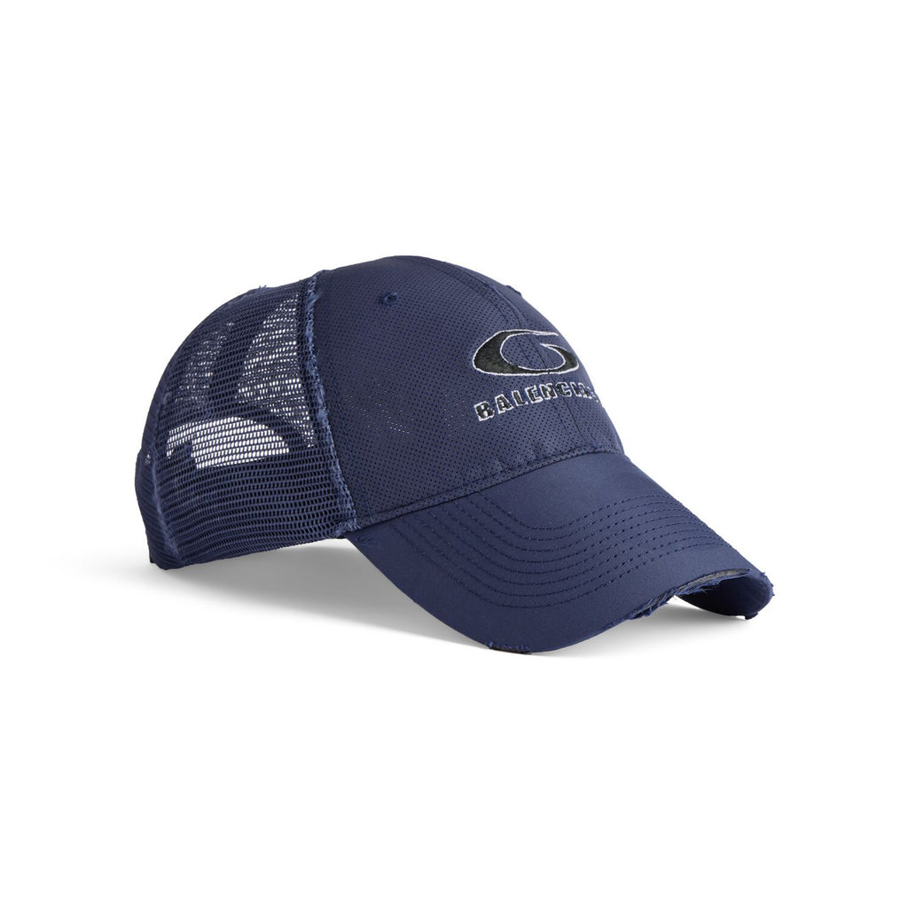 Balenciaga TRUCKER Men's And Women's Spring/Fall Fashion Casual Solid Color Nylon Technical Mesh Breathable Openwork Baseball Cap Hats Accessories #78892