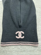 Chanel Men's and Women's Fall/Winter Fashion Solid-Color Brand Knitted Cashmere Hat Accessories #78631