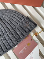 Loro Piana Cashmere Knit Hat Scarf Set #6664