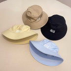 MiuMiu Men's and Women's Solid Color Embroidered Letter Printed Fisherman's Hat Cap #72347
