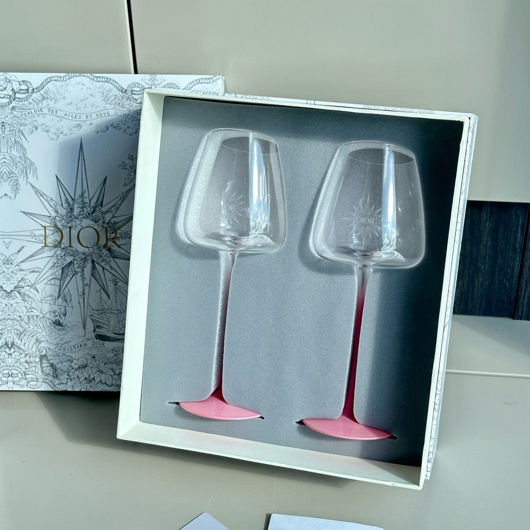 Star Gradient Wine Glass Set 2-Piece