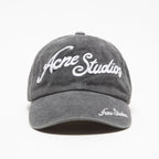 Acne Studios Men's And Women's Solid Color Embroidered Letter Print Cotton Baseball Cap Hat #77755