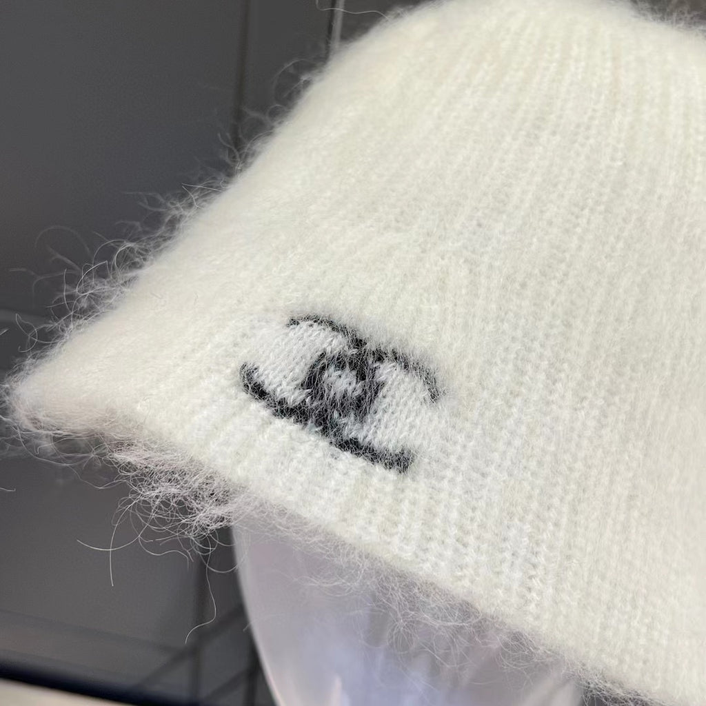 Chanel Women's Mohair Fisherman Hat #56297