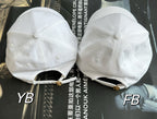 Louis Vuitton Men's and Women's White Monogrammed Embroidered Cotton Duck Cap Hat #72675