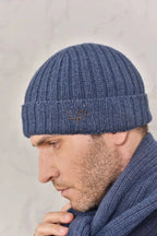Loro Piana Cashmere Knit Hat Scarf Set #6664