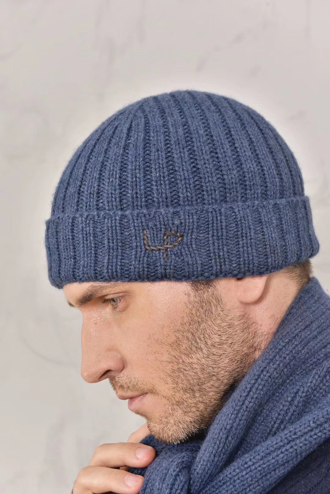 Loro Piana Cashmere Knit Hat Scarf Set #6664