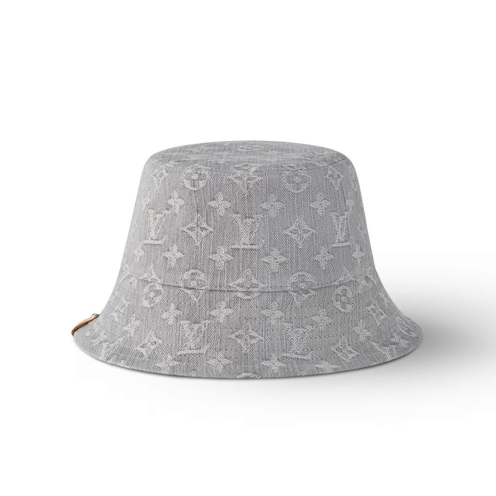 Nautical Louis Vuitton Men's and Women's Solid Colour Letter Printed Denim Fisherman's Hat Baseball Cap #76888