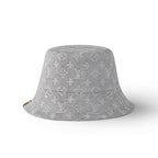 Nautical Louis Vuitton Men's and Women's Solid Colour Letter Printed Denim Fisherman's Hat Baseball Cap #76888