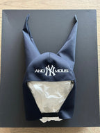 Anonymous Club Shayne Oliver 0pium New York Ny Devil's Horns Cap Playboicarti Same Men's Women's High Street Trend Hip-hop Punk Style Pointy Hat Embroidered Letters Hats Fashion Cap Ngvp #1336