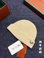 Loro Piana Gorro Cachemira Logo Hat #334048