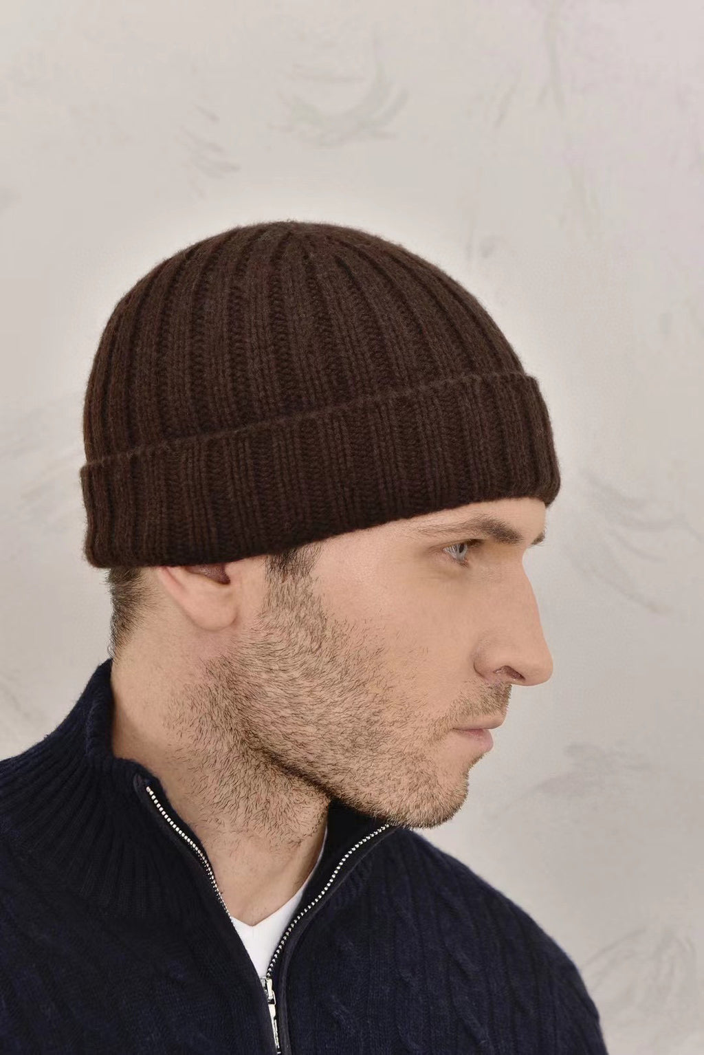 Loro Piana Cashmere Knit Hat Scarf Set #6664