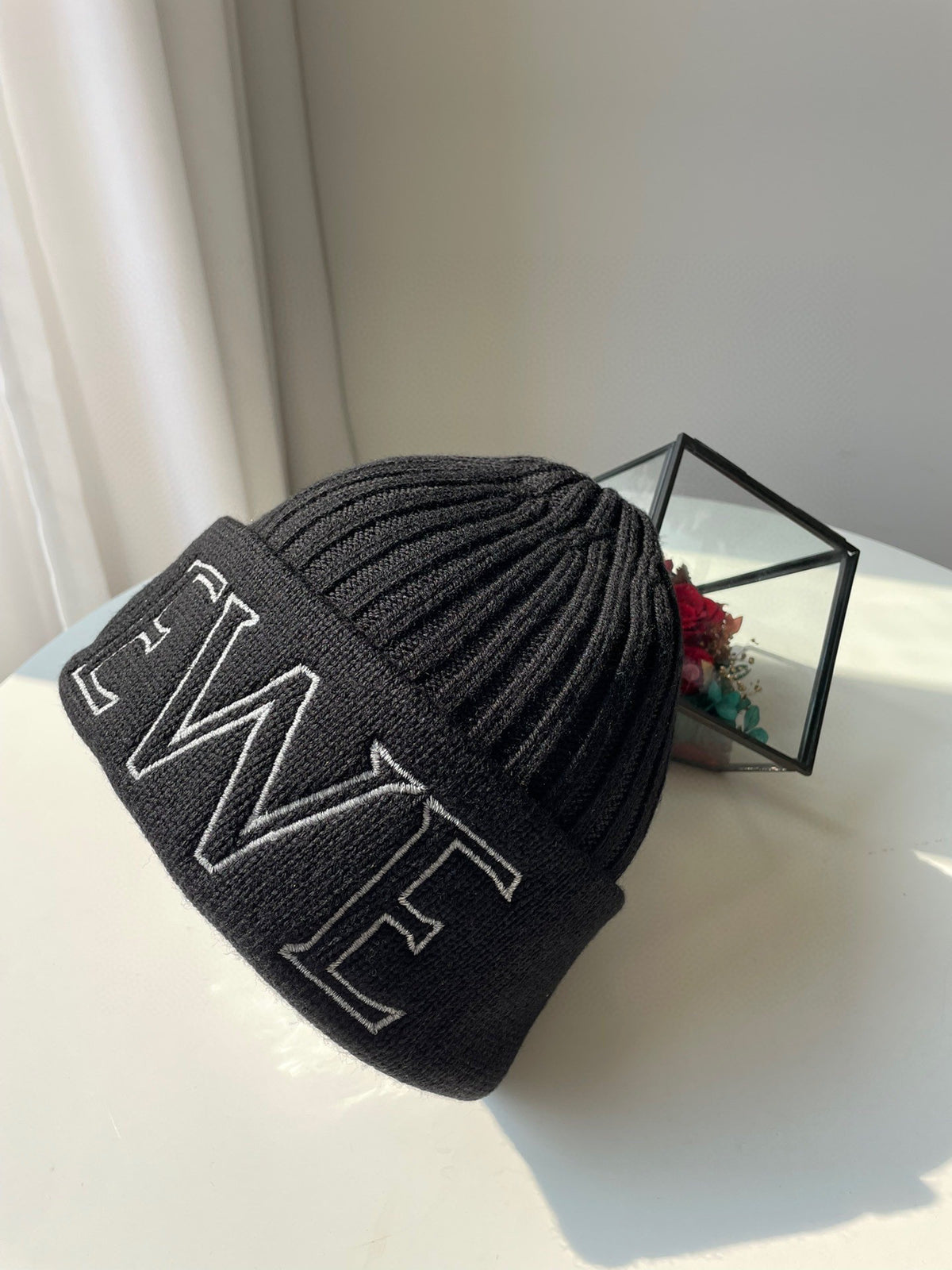 Loewe Knitted Embroidered Hat #22147