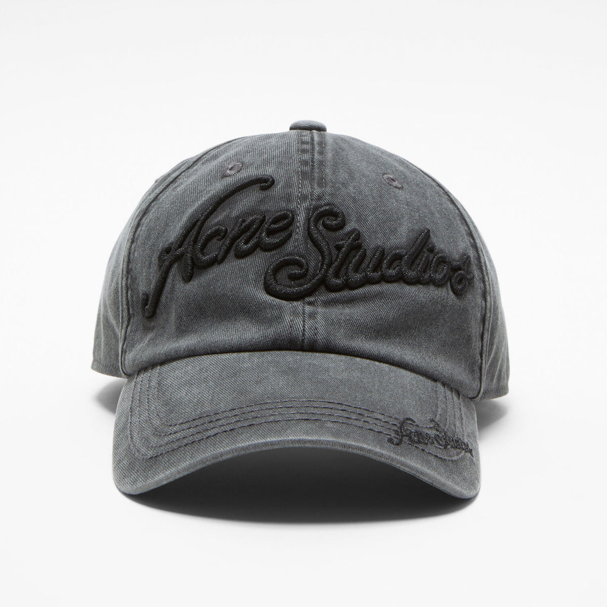 Acne Studios Men's And Women's Solid Color Embroidered Letter Print Cotton Baseball Cap Hat #77755