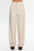In Disguise Straight Leg Pocket Pants Oatmeal