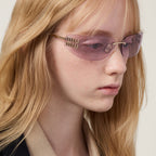 MiuMiu Men's And Women's Classic Minimalist Sunglasses That Perfectly Blend Simplicity And Fashion Featuring An Irregular Shape Design  Accessories Casual Glasses #78199