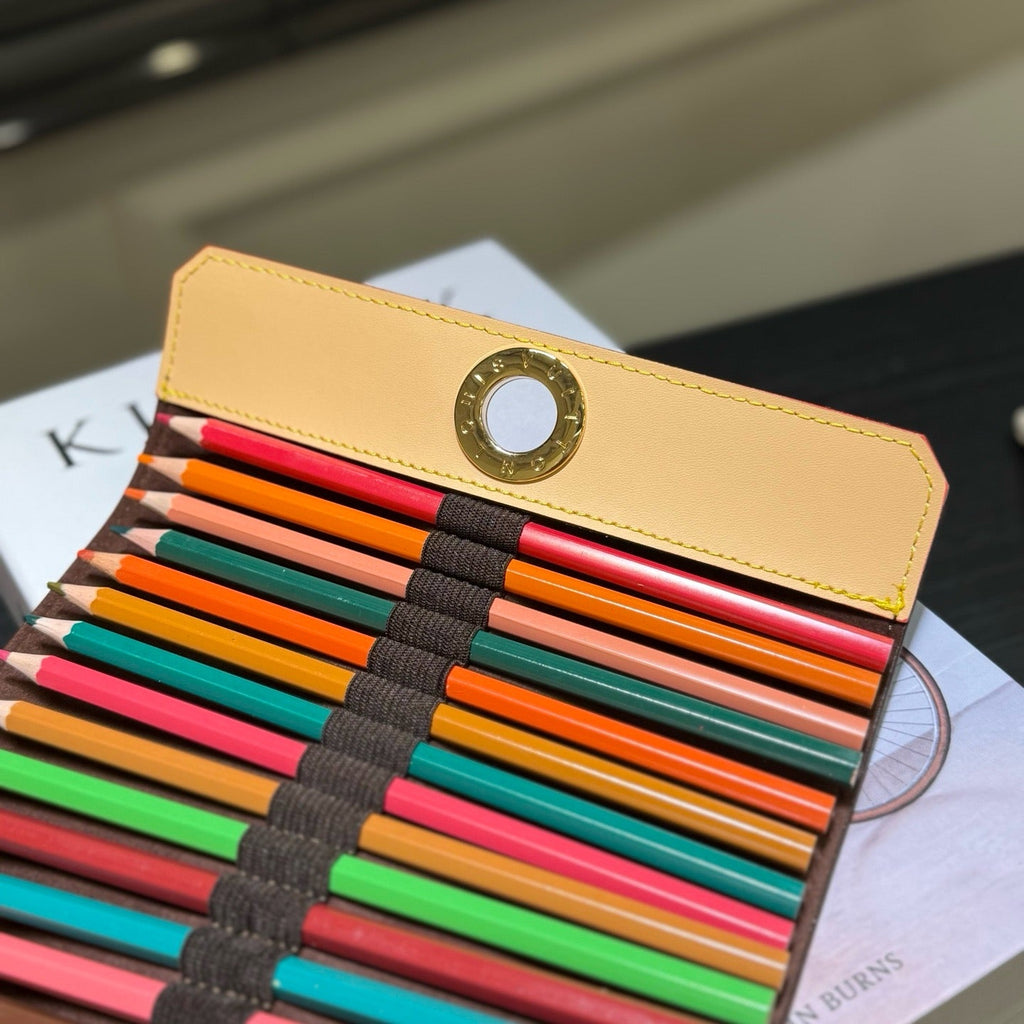 Classic Monogram Travel Colouring Set