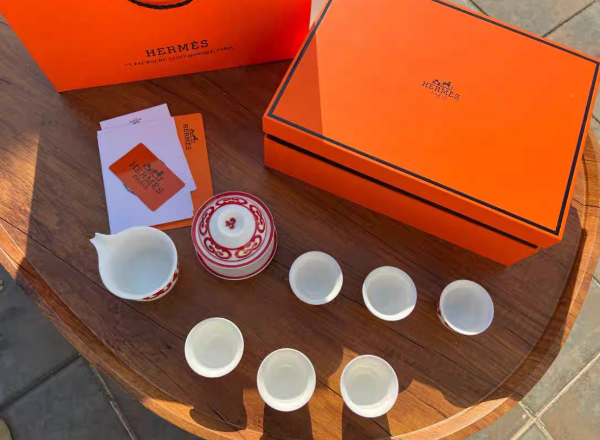 Balcon du Guadalquivir Gongfu Tea Set 8-Piece Set