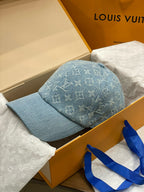 Louis Vuitton Men's And Women's Solid Color Letter Jacquard Cotton Duck Tongue Cap Hat #76291