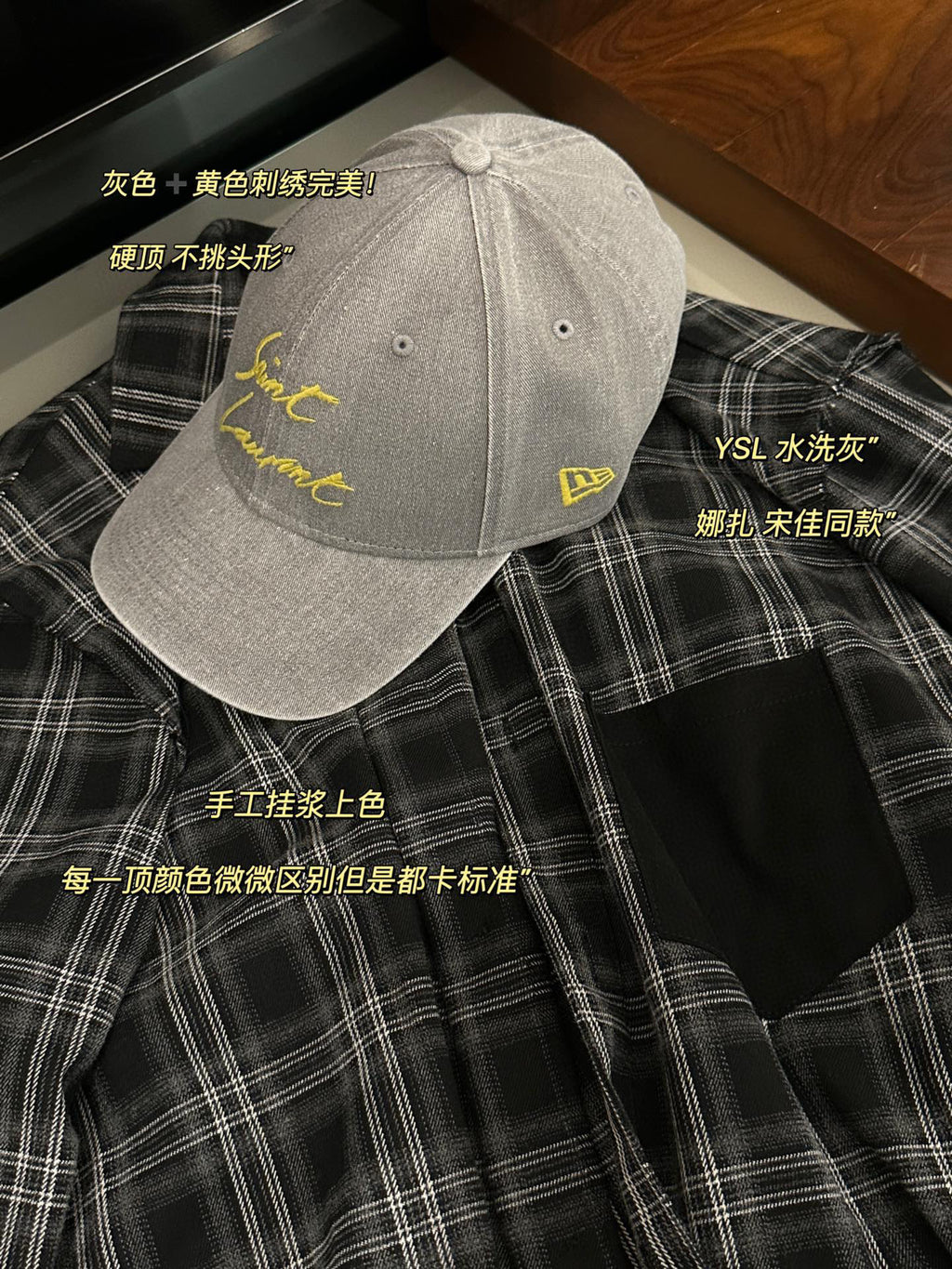 Saint Laurent Cowboy Duck Hat Cap #96681